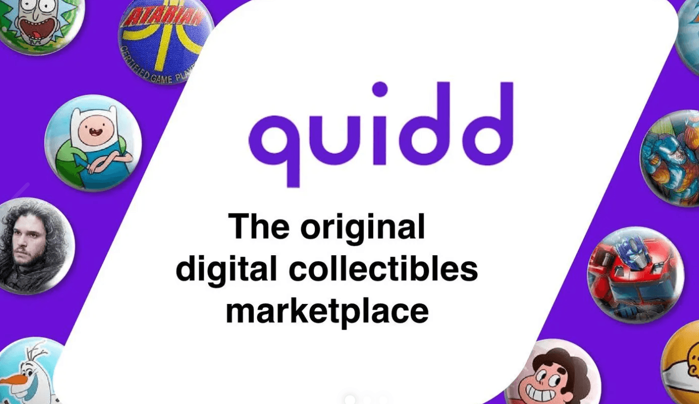 Quidd digital collectibles app